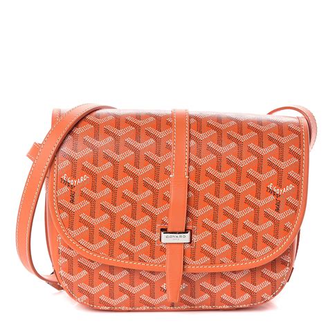 goyard belvedere orange|Goyard belvedere retail price.